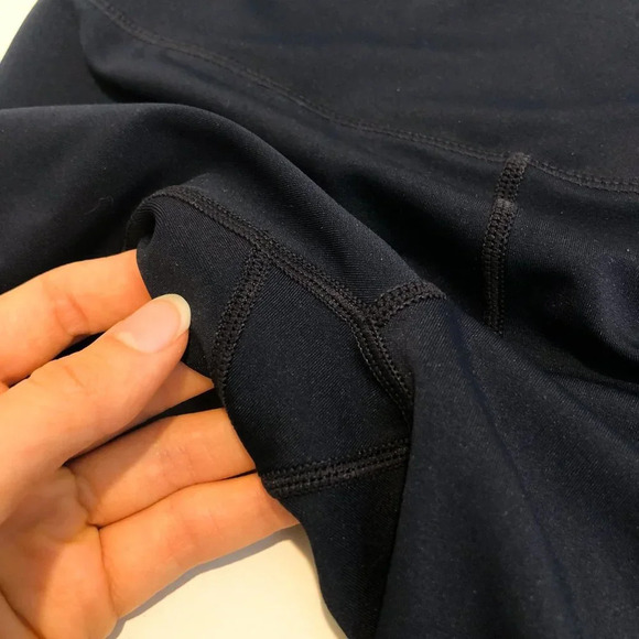 Lilybod Embellished Athletic Athleisure High Waist Black Leggings Women's M - Picture 9 of 10